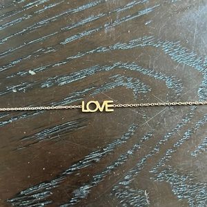 LOVE Rose Gold Bracelet